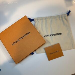 Louis Vuitton Orange Closet Accessories Set